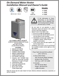 A.O. Smith Tankless Water Heater Condensing Ultra-Low NOx Indoor 199,0 –  Tank The Tank